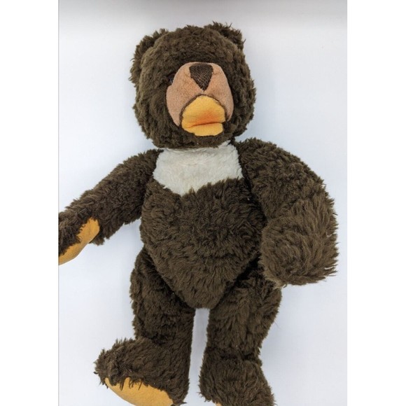 Vintage Steiff Cosy Teddy Bear Dark Brown Ear Button - Picture 4 of 8